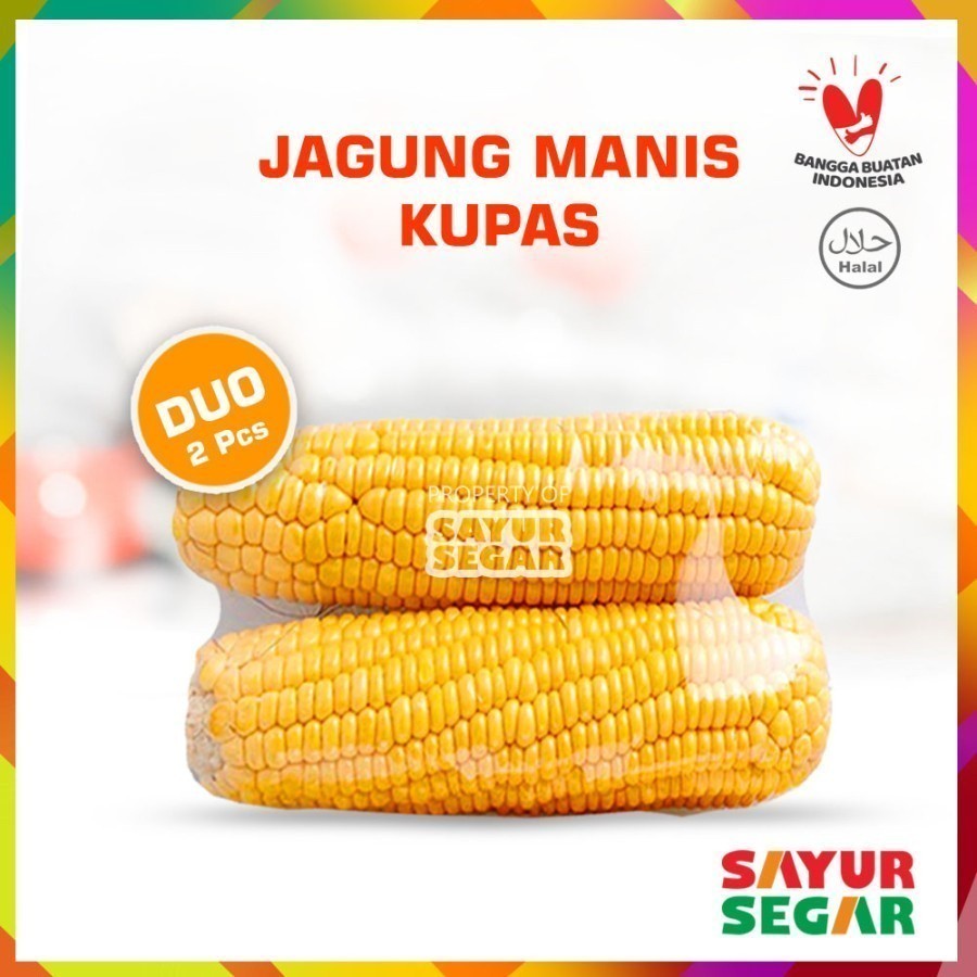 

Jagung Manis Kupas Duo 2 Pcs Fresh