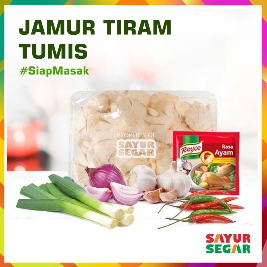 

Paket Tumis Jamur Tiram 1 Pack Siap Masak