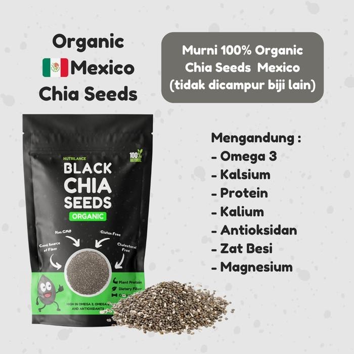 

Chia Seed Organik Mexico Premium Quality - Nutrilance