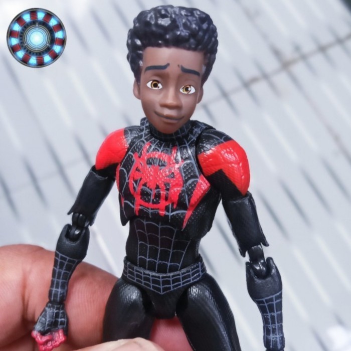 Spiderman Sentinel Figure Miles Morales Spider Verse