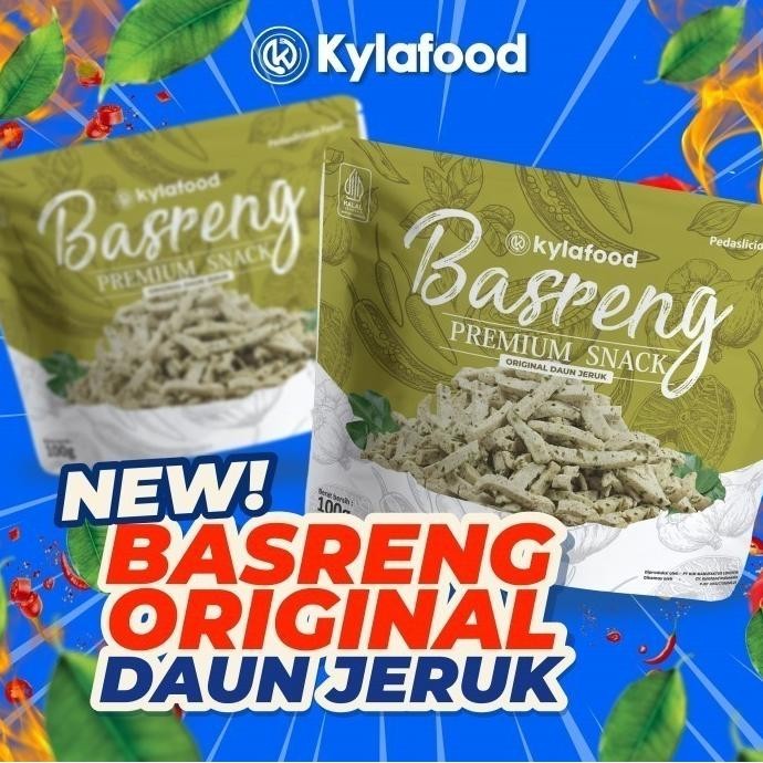 

Kylafood basreng original daun jeruk 1 KG PS10
