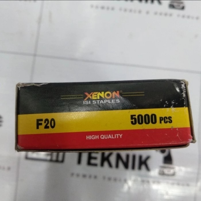 XENON ISI STAPLES MESIN PAKU TEMBAK F20 ISI PAKU TEMBAK F 20