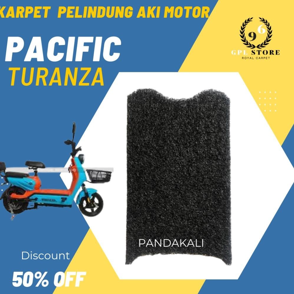 Karpet Sepeda Motor Listrik Pacific Turanza