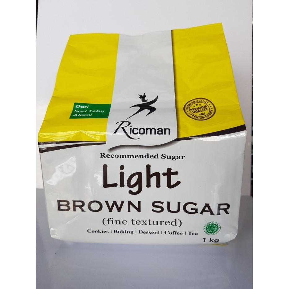 

Adlian Ricoman Light Brown Sugar 1Kg