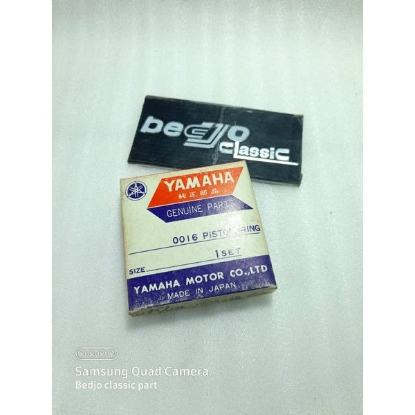 ring cincin piston seher seker YAMAHA V 75 V 80 V75 V80 V7 GT 80 GT80  asli ori original 298 MADE IN