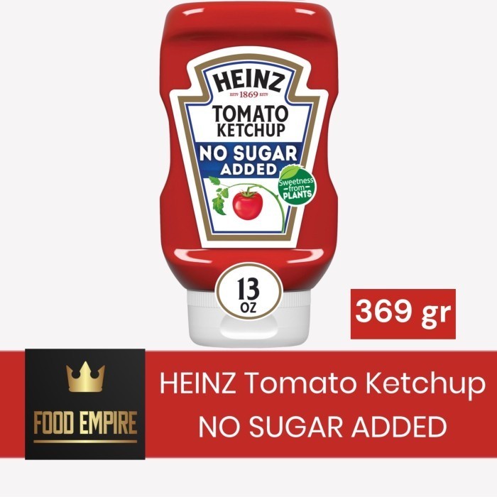 

Heinz Tomato Ketchup 13 Oz No D Sugar Saos Tomat Usa