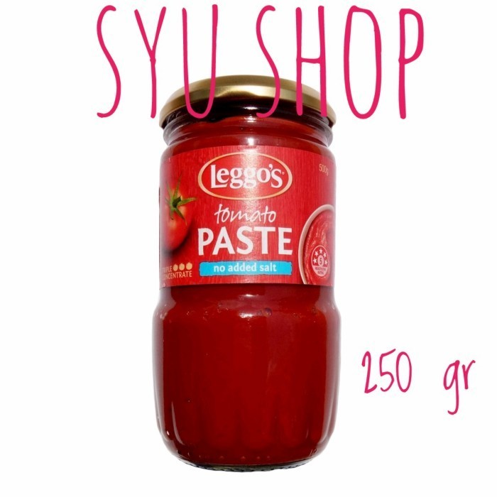 

Leggo'S Leggos Tomato Paste 250 Gr Saus Pasta Tomat
