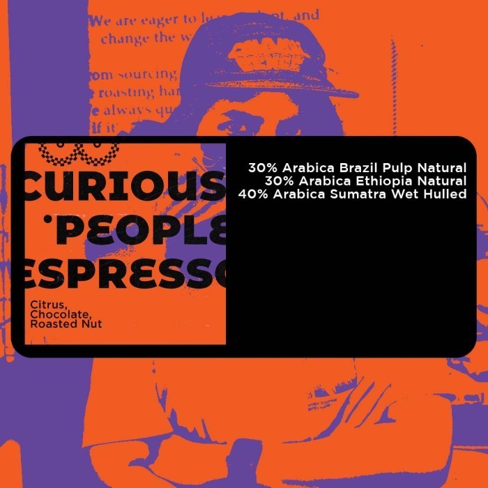 

Biji Kopi Espresso Blend - Curious People Espresso - 100% Arabika