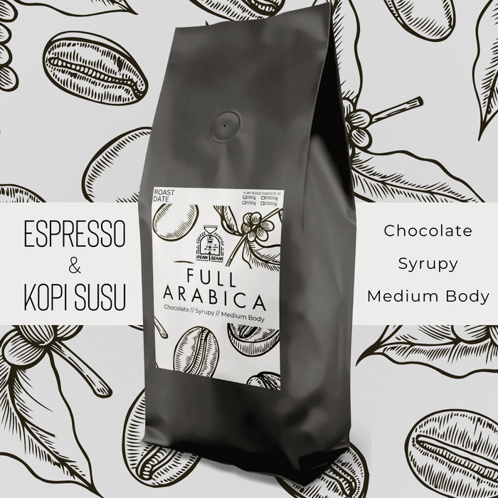 

Full Arabika Premium Irenk Beans Gayo Bali Kopi Susu Espresso 5Kg