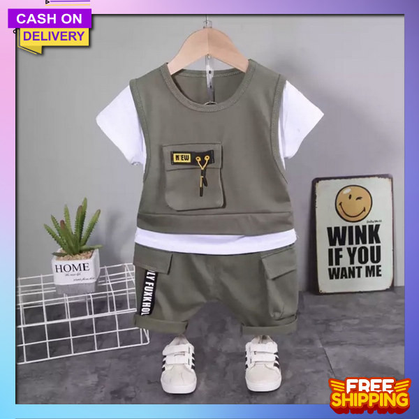 Stlan Anak Murah Modern Oneset Satu Setel Terbaru 2024 Ank Usia 1 2 3 4 5 Tahun Berkwalitas Wan Set 