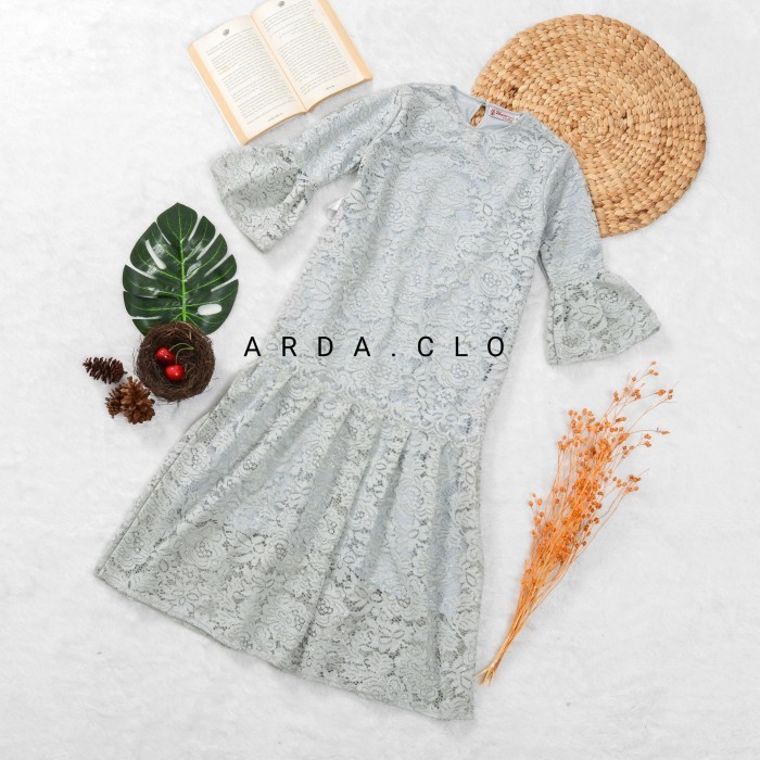 Termurah Kebaya Brukat Duyung Anak Full Puring Good Quality