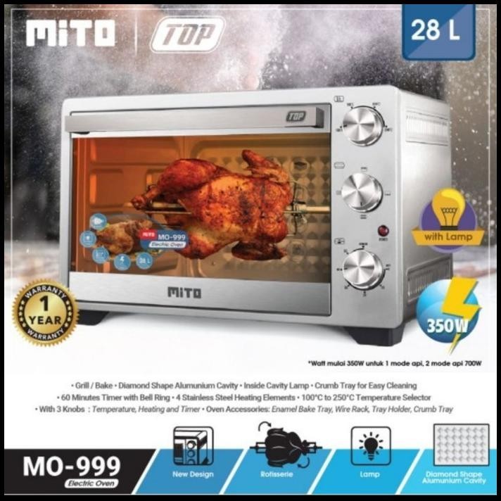MITO OVEN LISTRIK MITO MO-999 MO999 MO 999