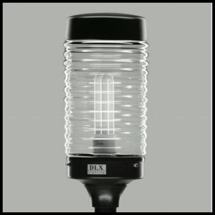 DLX TBT 9 LAMPU TAMAN PILAR- KACA