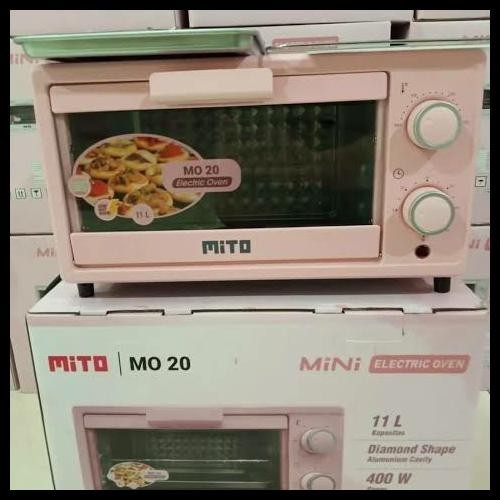 MITO OVEN LISTRIK MINI MO 20 LOW WATT GARANSI RESMI
