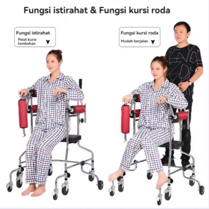 

Rollator Alat Bantu Jalan Desa Nyaman Premium Quality
