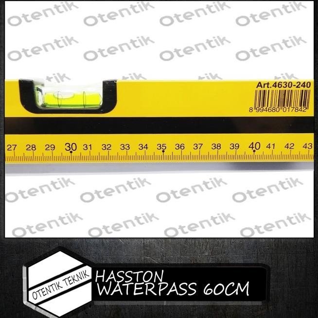 Hasston Waterpas Magnet Alumunium 24" 60Cm - Magnetic Waterpass 60 Cm