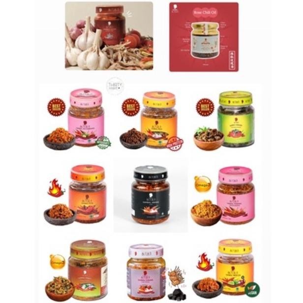 

Sambal Bu Djui - Sambal Peda / Kecombrang / Petir / Mercon / Cumangi / Pingit / Crispy Terbang / Curang / Geter / Arang / Cumi Geprek