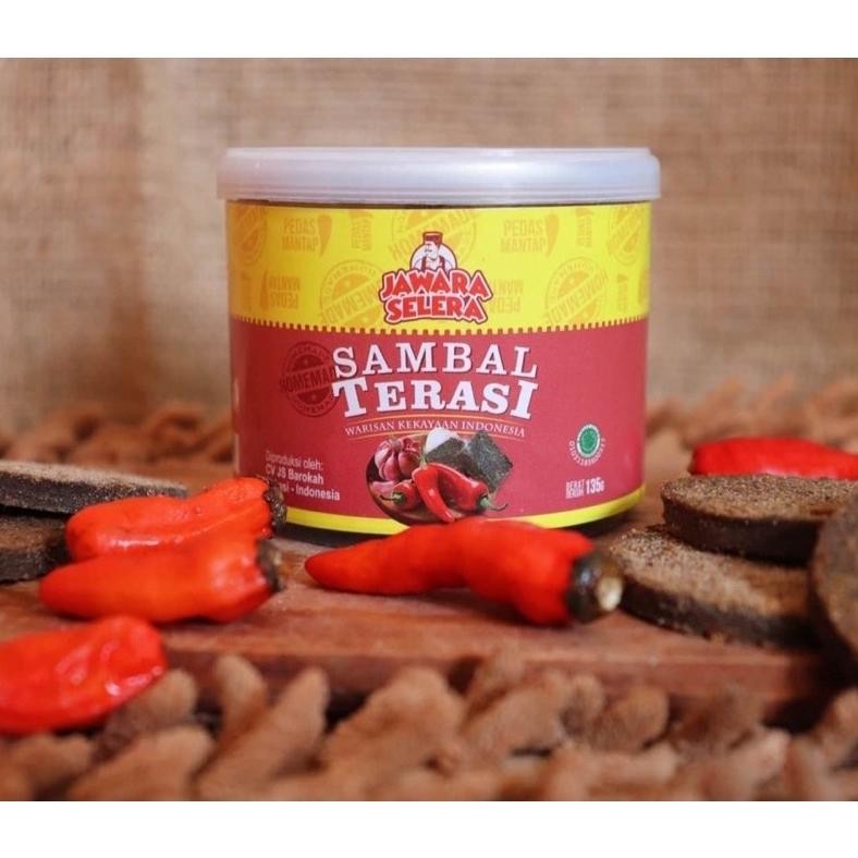 

Sambal Jawara Selera - Sambal Ikan Roa/ Cakalang/ Cumi Asin/ Bawang/ Terasi/ Teri Jengki/ Teri Medan