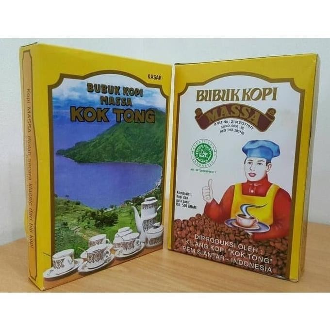 

Kopi Massa Kok Tong Pematang Siantar 500Gr Bubuk Halus/Kasar