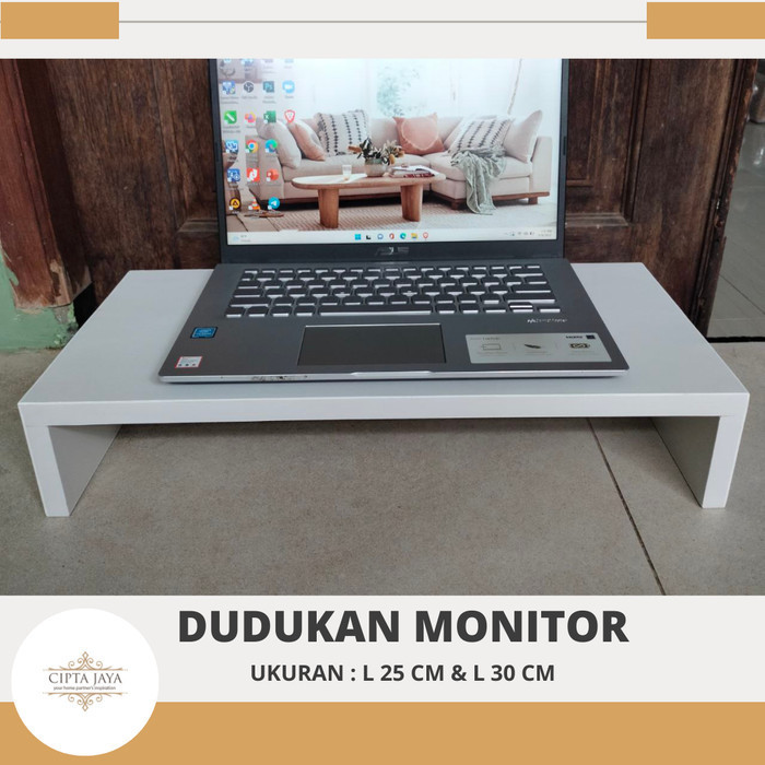 CIPTA JAYA - CUSTOM DUDUKAN MEJA STAND LEBAR 25 DAN 30 TATAKAN MONITOR