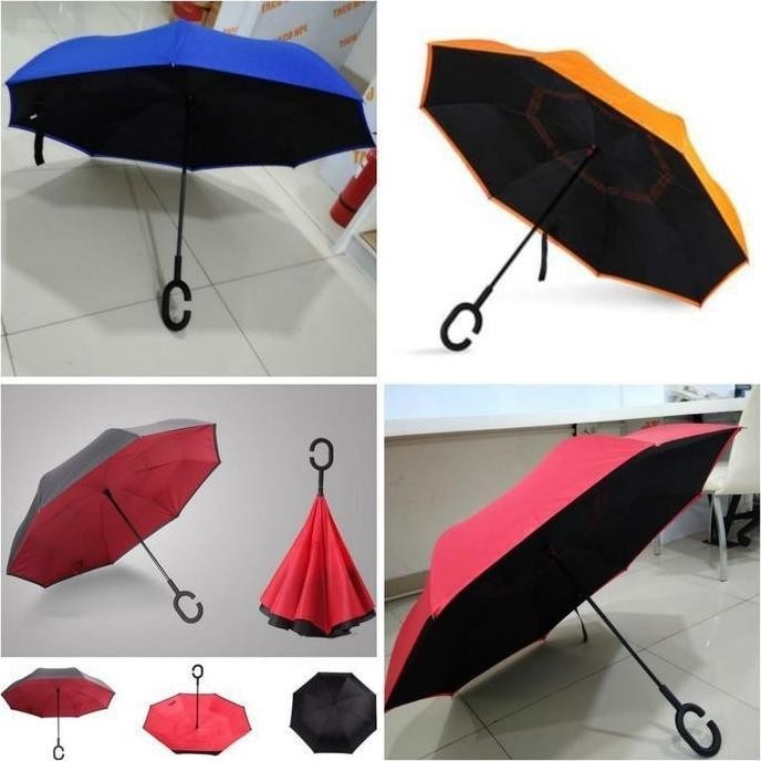 payung mobil-payung terbalik-payung terbalik gagang c-payung custom