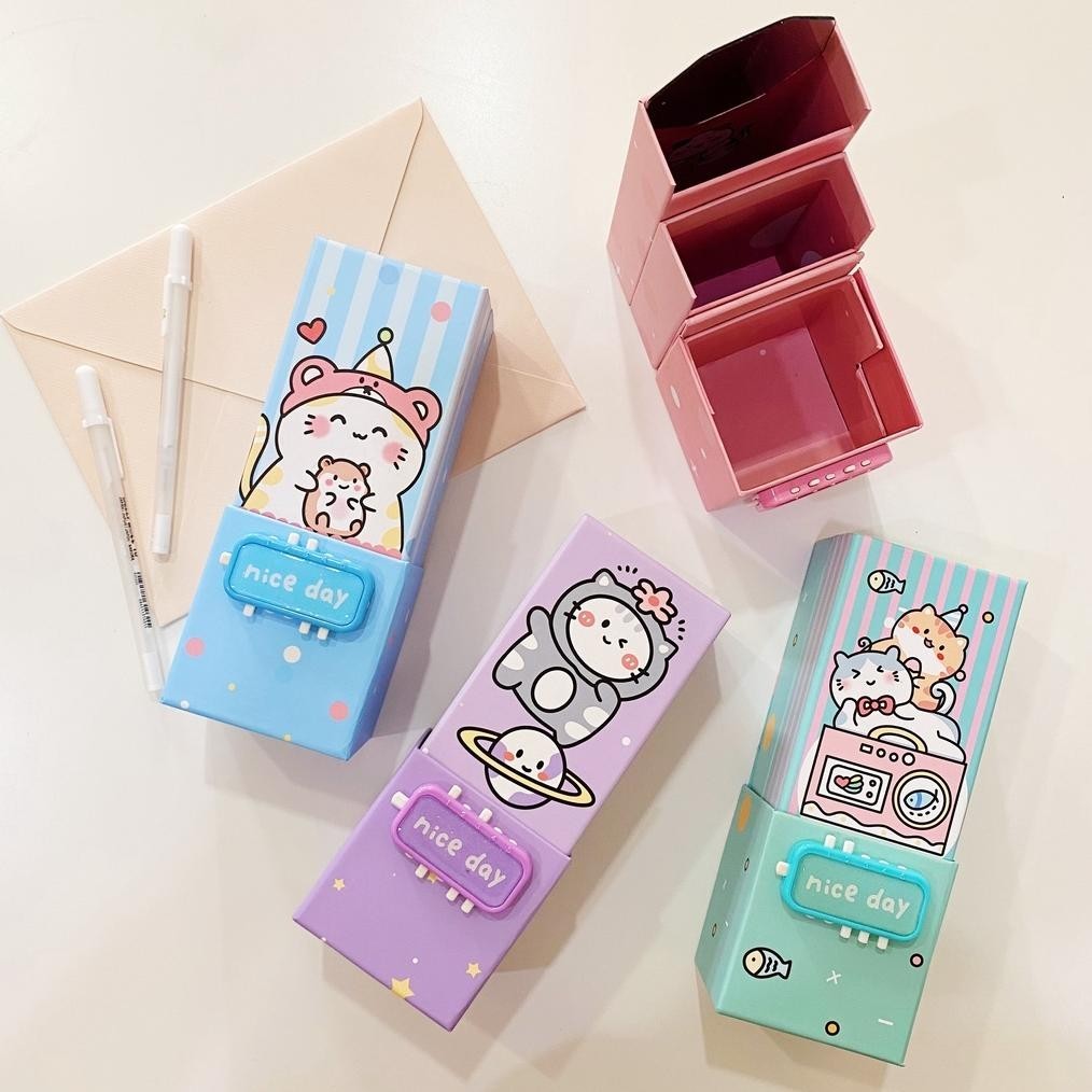 

GG Kotak Pensil Karton Kode KAX190/Tempat Pensil/Tepak/Pencil Case