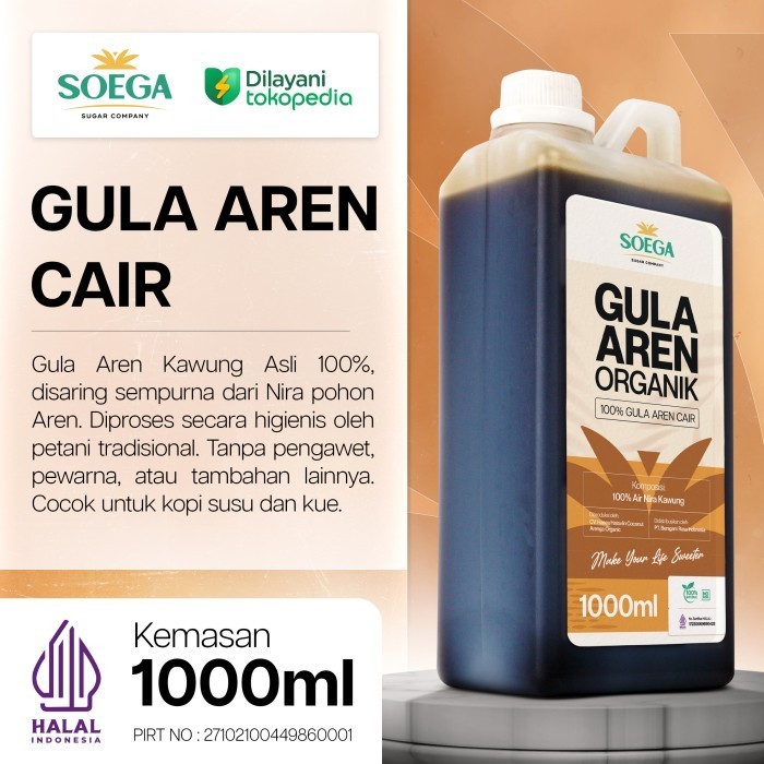 

Gula Aren Cair Botol 1 Liter Organik Tanpa Bahan Gawet
