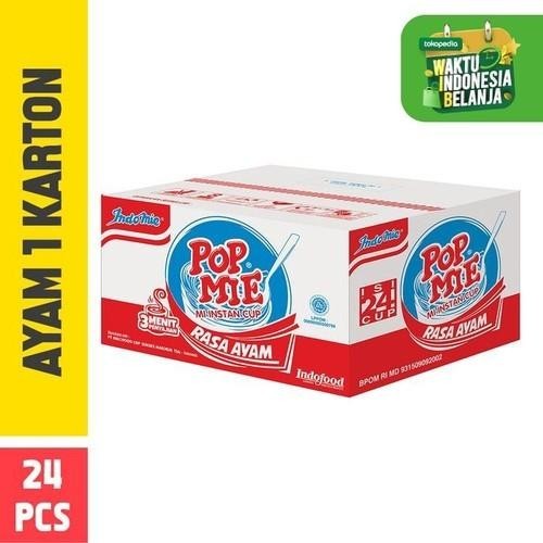 

Pop Mie Kuah Rasa Ayam Baso All Varian 1 Dus