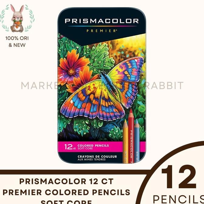 

Prismacolor Premier 12 Colored Pencils Prisma Color Isi 12 Warna