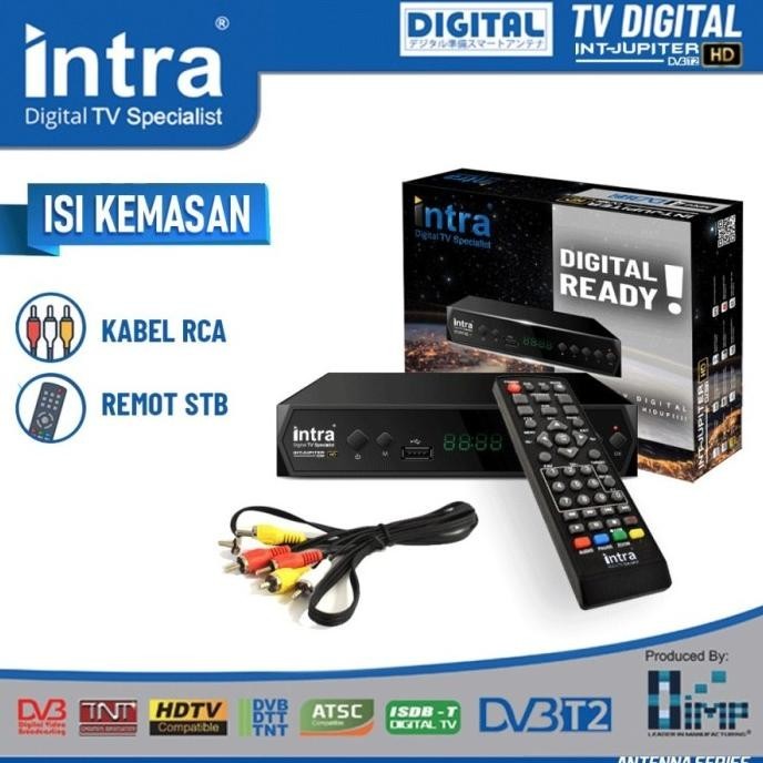 Receiver Tv DVBT2 Digital Set Top Box Intra Jupiter-HD DVB T2 Original