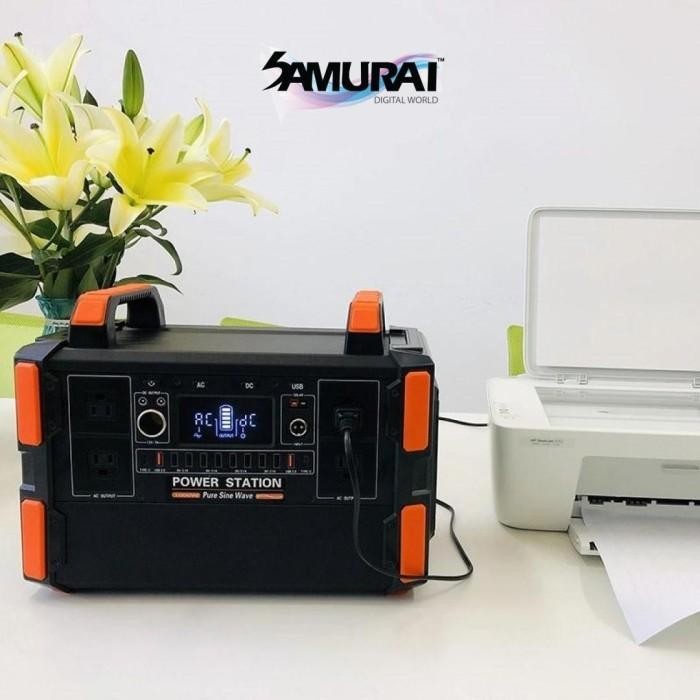 FLASHFISH 1048WH 1000W POWER STATION POWER SUPPLY LISTRIK TENAGA SURYA