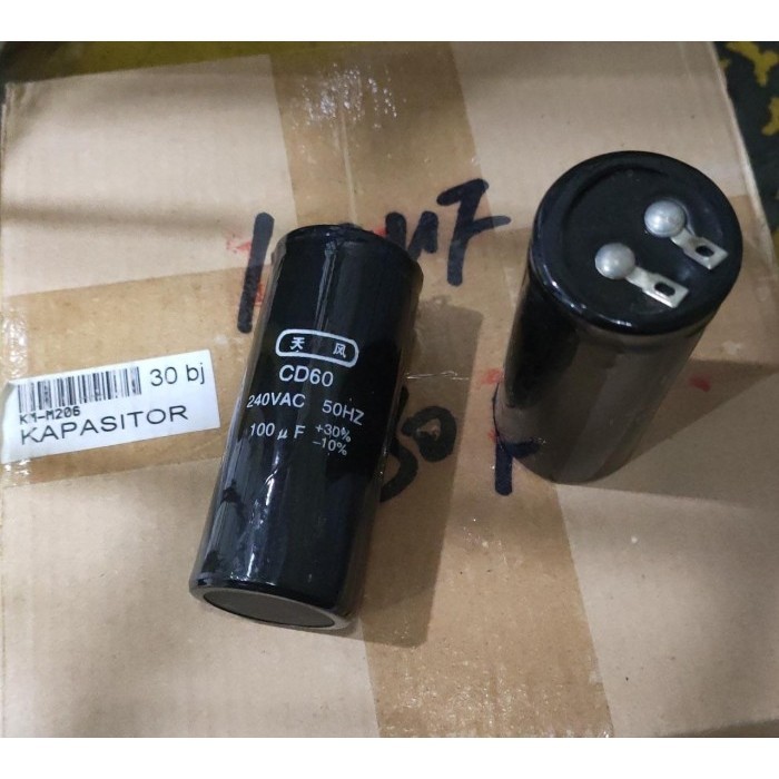 

Kapasitor Mesin Potong Cutting / Kapasitor CD60 100UF