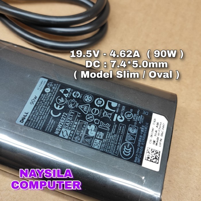 Adaptor Charger Dell Latitude E6230 E6320 E6330 E6420 E6420 E6430 Ori