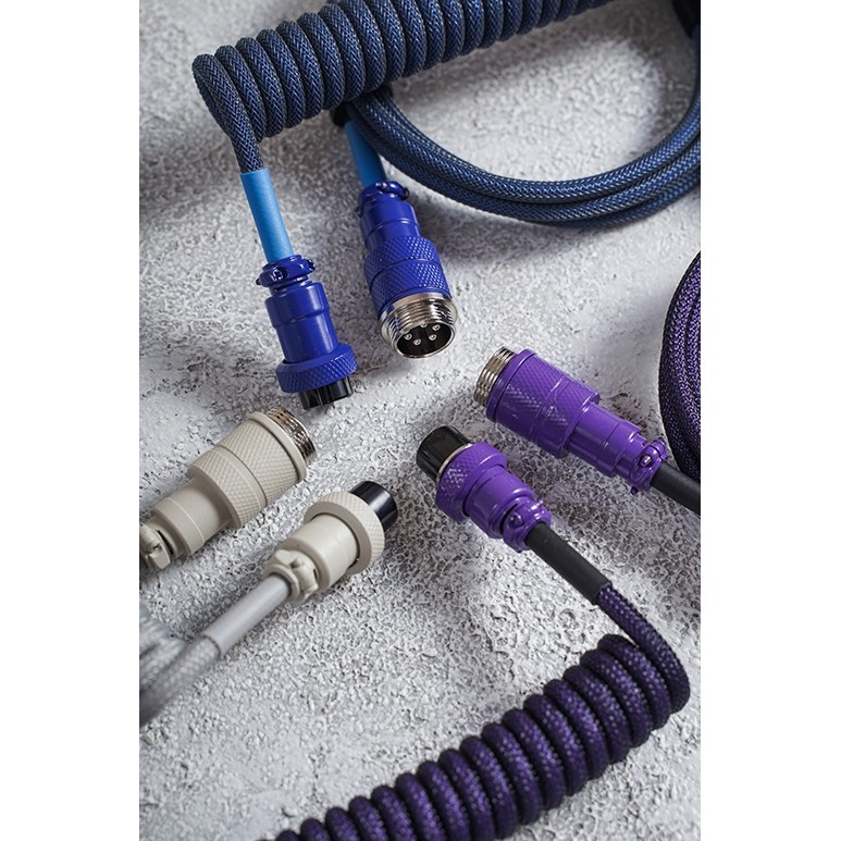 Coiled Cable Mechanical Keyboard By Galatix