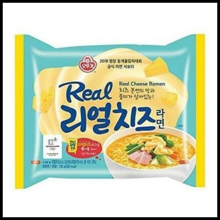 

Ottogi Real Cheese Ramen - Mie Impor Korea Keju