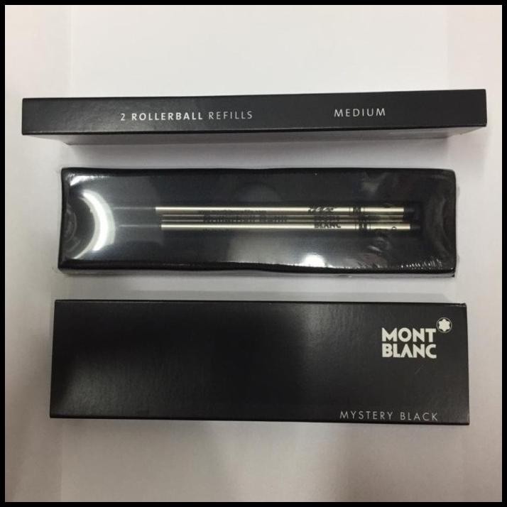 

ISI PULPEN REFILL MONTBLANC ORIGINAL ROLLERBALL BLACK