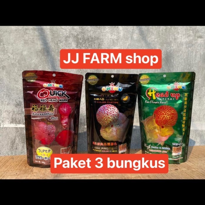 OKIKO PLATINUM OKIKO RED HEAD OKIKO HEAD UP PAKET 3BUNGKUS PROMO