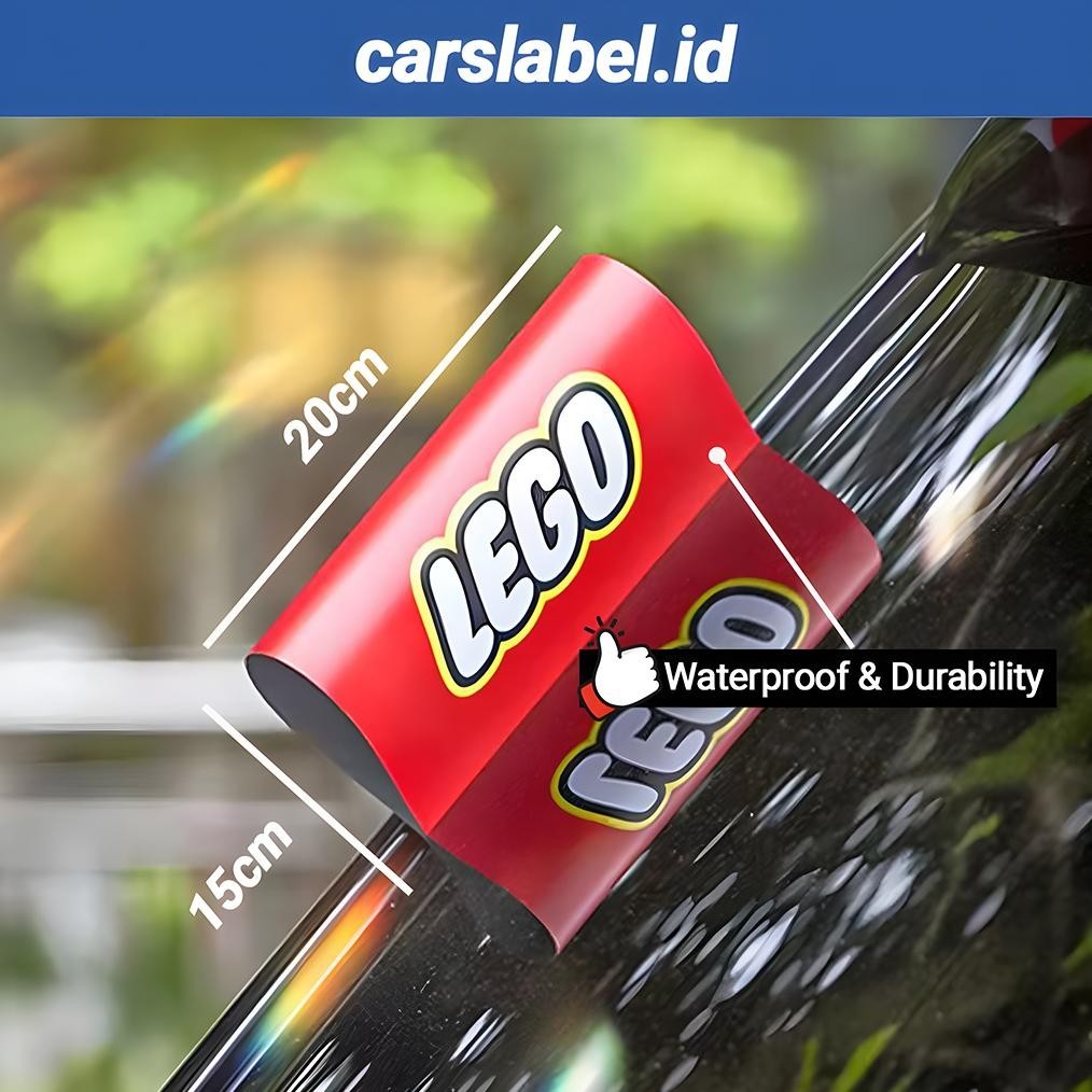 

dg-4 LEGO - Label Tag Mobil - Variasi Penutup Pintu Bagasi - Hiasan Stiker Lego Mobil Viral Premium