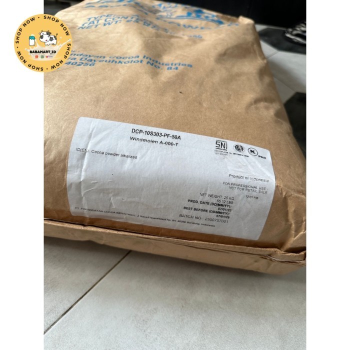 

COKLAT BUBUK WINDMOLEN COCOA POWDER 1KG ASLI 100% K01