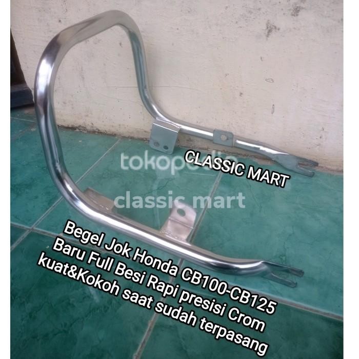 BEGEL BEHEL PEGANGAN BELAKANG JOK HONDA CB100 CB125 CB K5 CB 100 K5 Import Premium