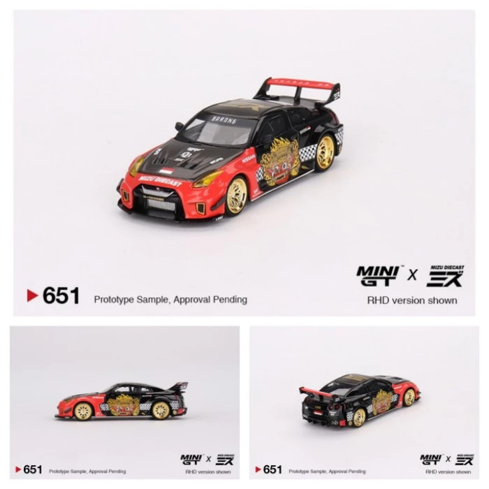 Mini GT Nissan GTR 35GT Barong 651 PO