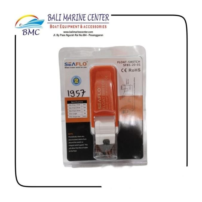 Float Switch For Bilge Pump 12/24V, 20/10A