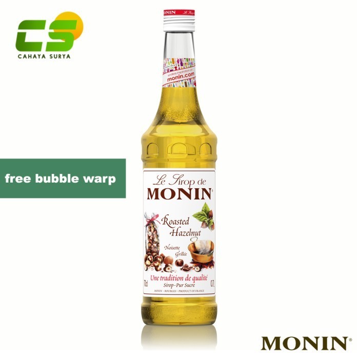 

Monin Syrup/Sirup - Roasted Hazelnut Syrup 700 Ml