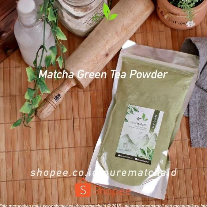 

Pure Matcha Powder 1kg Bubuk Matcha Murni Tanpa Campuran Green Tea Teh