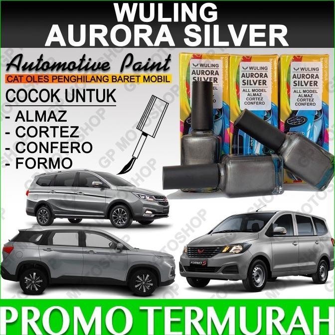 PENGHILANG BARET MOBIL CAT OLES WULING AURORA SILVER METALLIC ALMAZ