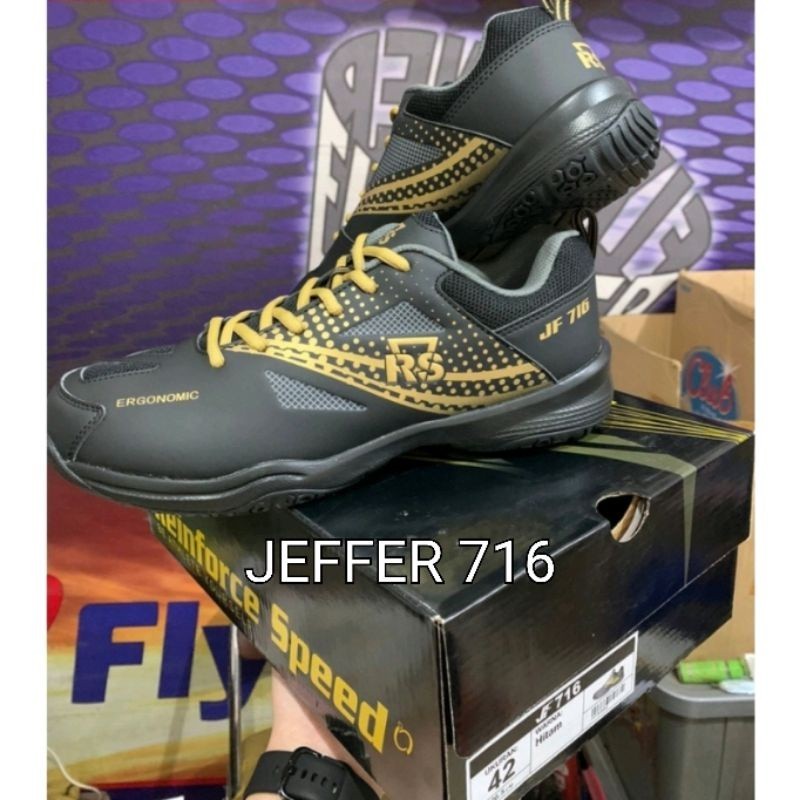 Sepatu Badminton Reinforce Speed JEFFER 716 / Rs JF 716 / JF 716