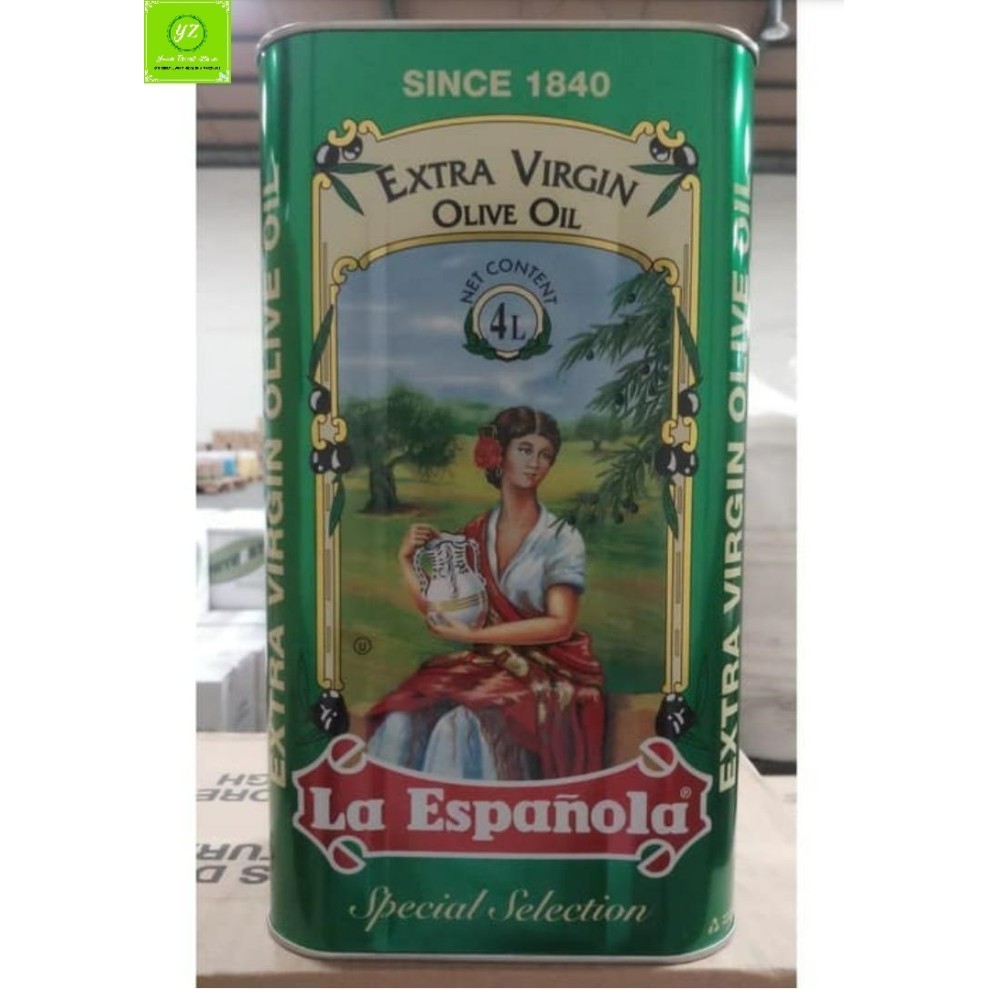 

Extra Virgin Olive Oil - 4 Liter / Minyak Zaitun Import