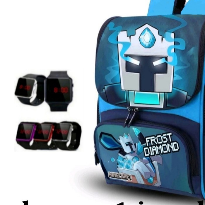 tas anak laki - tas diamond frost - tas anak cowok - tas sekolah anak K01