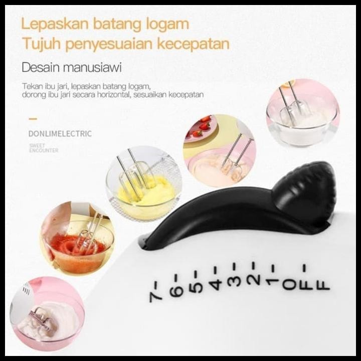 HAND MIXER MINI ELECTRIC/MIXER ELEKTRIK PENGOCOK ADONAN KUE TELUR