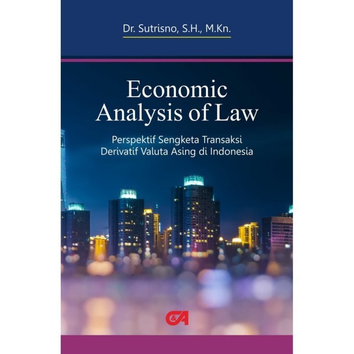 

Buku Economic Analysis Of Law Perspektif Sengketa Transaksi Derivatif